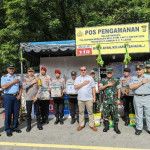 Gubernur dan Forkopimda Tinjau Pos Pengamanan Lebaran di Ambon, Pastikan Personel Siap Siaga