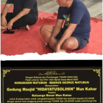 Bung Komar dan BGW Resmikan Masjid Hidayatusolihin, Warga Mun Kahar Sambut Haru
