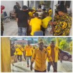 Kader Duduki Kantor Golkar Maluku, Rame-Rame Pertanyakan Penghentian Musda