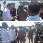Bupati dan Ketua DPRD Sambut Kedatangan Gubernur di Ina Marina, Tanda Dimulainya Proyek Besar di Maluku Tengah