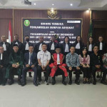 11 Advokat Baru Disumpah, Pesan Tegas: "Advokat Wajib Menjunjung Tinggi Integritas"