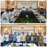 Gubernur HL Perjuangkan Infrastruktur Air dan Perlindungan Pesisir Maluku di Pusat, Turut Hadir Bupati Malra dan Aru