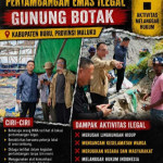 Babak Baru Kasus Gunung Botak: Penetapan Tersangka Diumumkan di Ambon, Siapa yang Terlibat?