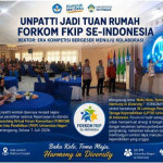 Unpatti Jadi Tuan Rumah FORKOM FKIP se-Indonesia, Rektor: Era Kompetisi Bergeser Menuju Kolaborasi