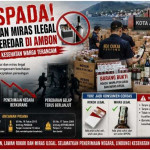 Waspada! Rokok dan Miras Ilegal Beredar Luas di Ambon, Negara Rugi, Kesehatan Warga Terancam