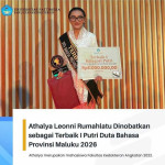 Mahasiswa FK Unpatti Ukir Prestasi Gemilang, Athalya Leonni Rumahlatu Dinobatkan sebagai Duta Bahasa Maluku 2026