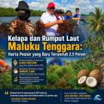 Kelapa dan Rumput Laut Maluku Tenggara: Harta Pesisir yang Baru Tersentuh 2,5 Persen