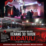 PDI Perjuangan Maluku Kenang 30 Tahun Kudatuli, BGW: Itu Bukan Luka Partai, Tapi Luka Bangsa