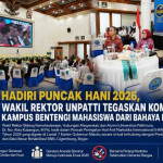 Hadiri Puncak HANI 2026, Wakil Rektor Unpatti Tegaskan Komitmen Kampus Bentengi Mahasiswa dari Bahaya Narkoba