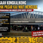 Dugaan Kongkalikong Lapak Pasar Kai Wait Menguak, Kadis Perdagangan dan Anggota DPRD Bursel Disorot