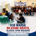 938 Warga Dilayani Gratis, Klasis GPM Masohi Buktikan Gereja Hadir untuk Jemaat