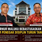 Gubernur Maluku Bebastugaskan Sespri, Tim Penegak Disiplin Turun Tangan