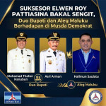 Suksesor Elwen Roy Pattiasina Bakal Sengit, Duo Bupati dan Aleg Maluku Berhadapan di Musda Demokrat