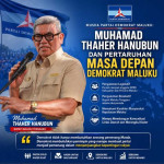 Muhamad Thaher Hanubun dan Pertaruhan Masa Depan Demokrat Maluku