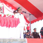 Pemkab SBB Gelar Upacara Detik-Detik Proklamasi, Sang Merah Putih Berkibar Khidmat