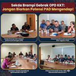 Sekda Brampi Gebrak OPD KKT: Jangan Biarkan Potensi PAD Mengendap!