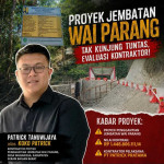 Tiga Kali Addendum Proyek Jembatan Wai Parang, Ada Apa dengan Dokumen Justifikasi Teknis?