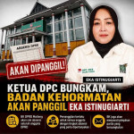 Ketua DPC Bungkam, Badan Kehormatan Akan Panggil Eka Istinugiarti