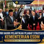 BMW Hadiri Pelantikan Pejabat Strategis Kementerian ESDM, Tegaskan Komitmen Kawal Penguatan Tata Kelola Sektor Energi