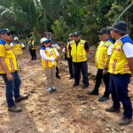 Ulwan Talaohu Pimpin Tim Turun ke Lapangan, Jalan Air Nanang–Kota Baru Dipacu, Progres 2026 Tembus 64,3 Persen