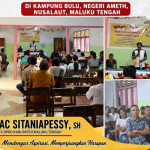 Pulang Kampung, Izaac Sitaniapessy Serap Aspirasi Warga Ameth: Sekolah, Jalan Rusak hingga Air Bersih jadi Perhatian