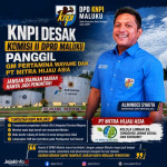 KNPI Desak Komisi II DPRD Maluku Panggil GM Pertamina Wayame dan PT Mitra Hijau Asia: Jangan Biarkan Daerah Hanya Jadi Penonton