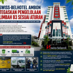 Diterpa Isu Ketidakpatuhan, Swiss-Belhotel Ambon Tegaskan Pengelolaan Limbah B3 Sesuai Aturan