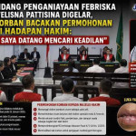 Sidang Penganiayaan Febriska Welisna Pattisina Digelar, Korban Bacakan Permohonan di Hadapan Hakim: "Saya Datang Mencari Keadilan"