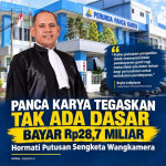 Panca Karya Tegaskan Tak Ada Dasar Bayar Rp28,7 Miliar, Hormati Putusan Sengketa Wangkamera