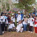 Gerakan Langit Biru Satukan Pemkab Malra dan Demokrat, Warga Diajak Bersihkan Kota Langgur