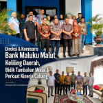 Direksi dan Komisaris Bank Maluku Malut Keliling Kabupaten/Kota, Bidik Tambahan Modal dan Perkuat Kinerja Cabang
