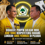 Didaulat Pimpin Golkar MBD, Odie Orno Berpotensi Hadang Langkah Anos Yermias di Pilkada
