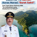 Gubernur HL Bantah Narasi “Surat Sakti” Soal Tapal Batas Malteng-SBB: “Itu Kebodohan yang Disebarkan ke Rakyat” 