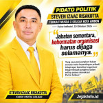 PIDATO POLITIK TERKAIT MUSDA KOTA AMBON