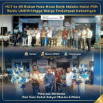 HUT ke-65 Bukan Hura-Hura: Bank Maluku Malut Pilih Bantu UMKM, Yatim Piatu hingga Warga Terdampak Kekeringan