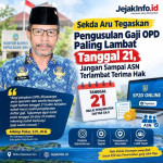 Sekda Aru Tegaskan Pengusulan Gaji OPD Paling Lambat Tanggal 21, Jangan Sampai ASN Terlambat Terima Hak
