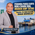 Perumda Panca Karya Buka Suara soal Insiden KMP Tatihu, Tualeka: Itu Force Majeure, Bukan Disengaja!
